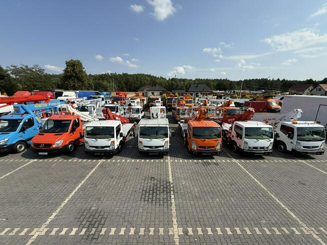 Mercedes Atego 818 E6 4x4 Zwyżka PALFINGER P250 BK Podnośnik Koszowy Zwyżka Wysokość Podnoszenia 25