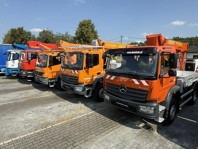 Mercedes Atego 818 E6 4x4 Zwyżka PALFINGER P250 BK Podnośnik Koszowy Zwyżka Wysokość Podnoszenia 25