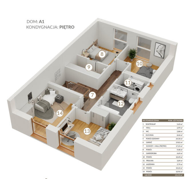 Kameralna zabudowa w zielonej okolicy