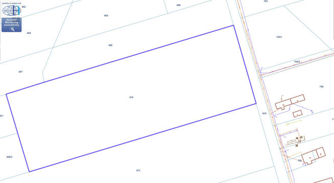 Działka inwestycyjna Nieborów, Wschodnia