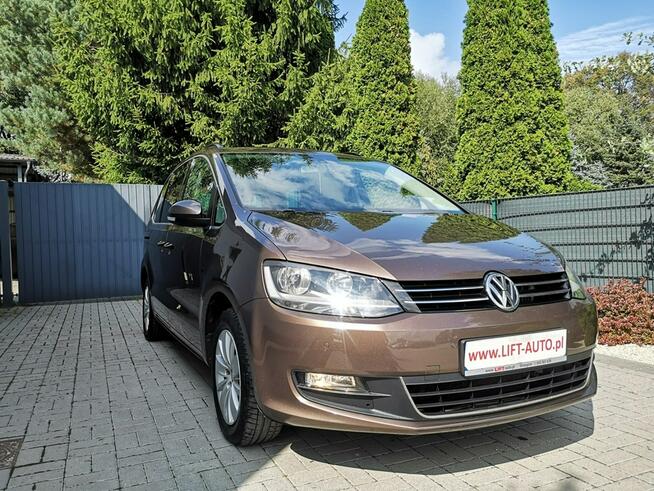 Volkswagen Sharan 2.0TDI 140KM Klimatronic Tempomat Parktonic Navi 7 osób Gwarancja