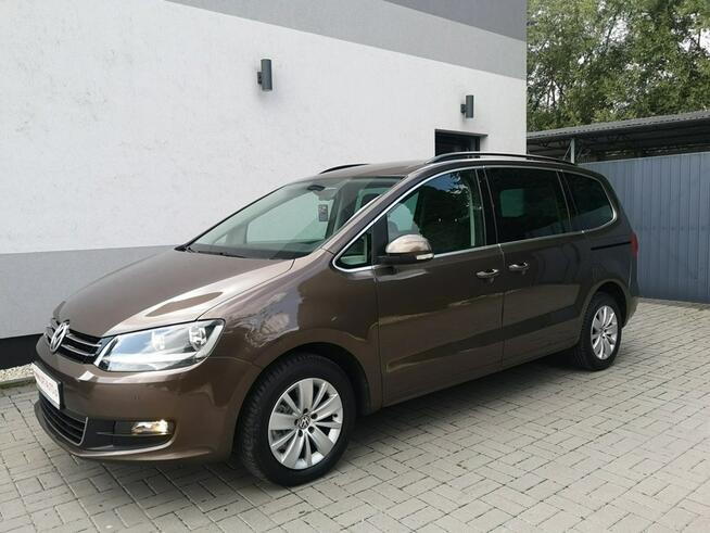 Volkswagen Sharan 2.0TDI 140KM Klimatronic Tempomat Parktonic Navi 7 osób Gwarancja