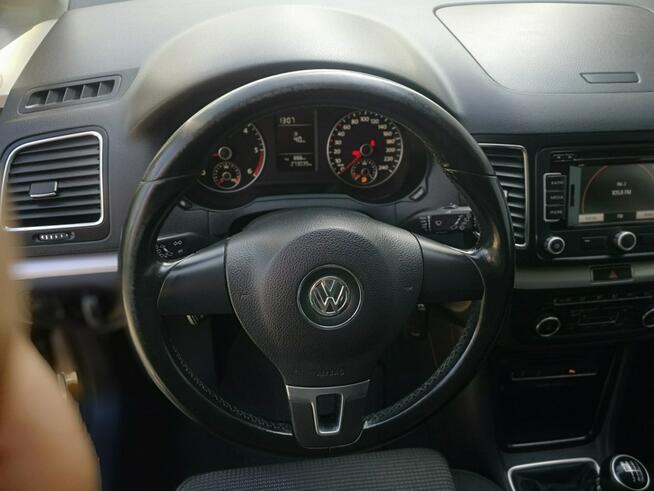 Volkswagen Sharan 2.0TDI 140KM Klimatronic Tempomat Parktonic Navi 7 osób Gwarancja