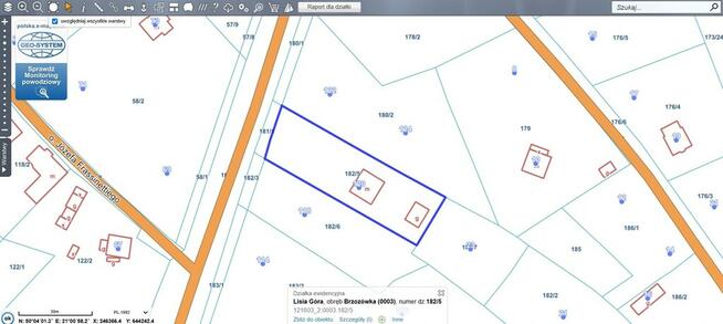 Na sprzedaż działka budowlana w Brzozówce