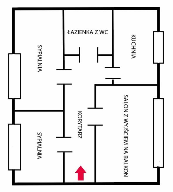 Trzypokojowe w ścisłym centrum miasta Siedlce