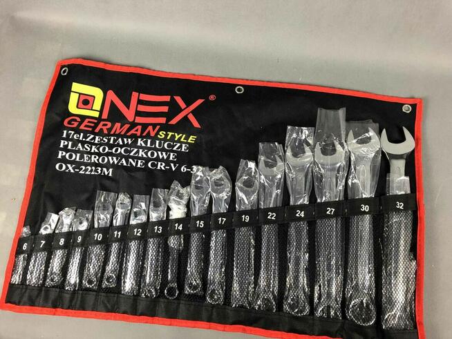 Klucze płasko oczkowe