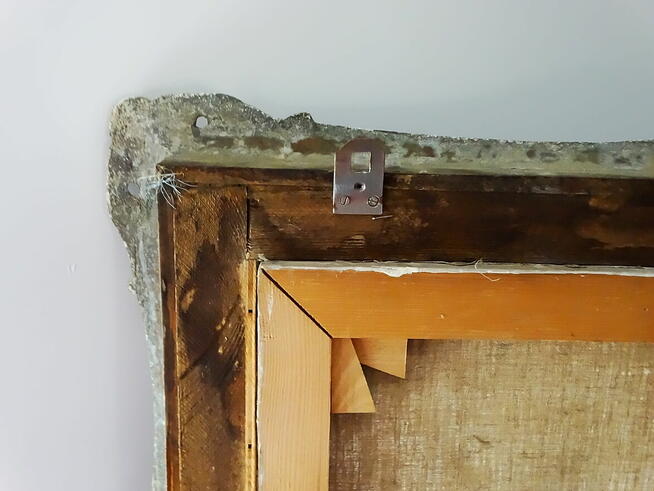 Obraz olejny na płótnie Antone Heydt (1880) pejzaż z winnicą