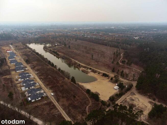Pod inwestycję bliżniaków-plaża w lesie tuż obok!