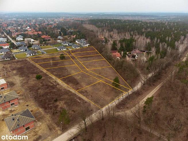 Pod inwestycję bliżniaków-plaża w lesie tuż obok!