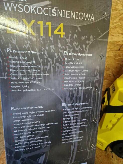 Myjka ciśnieniowa gwarancja