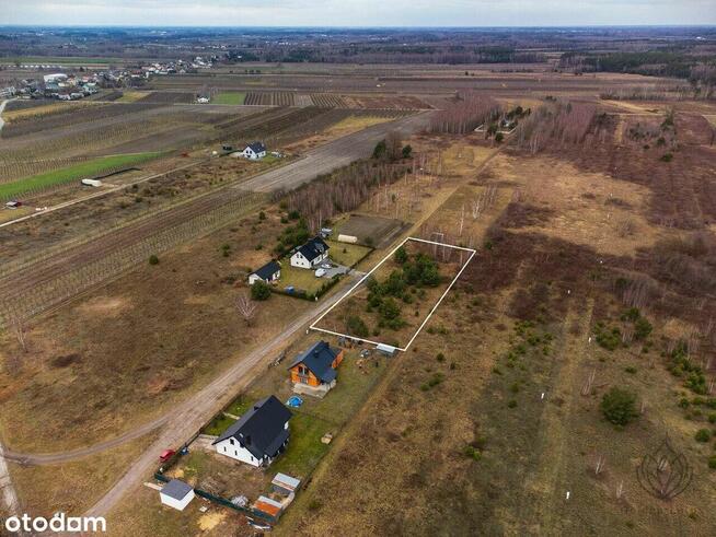 Ustawna działka z potencjałem-możliwość podziału-3001m2-MPZP