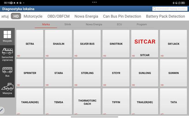 DiagZone + interfejs ThinkDiag