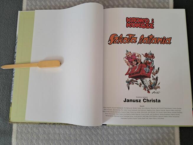 Książka-komiks„Kajko i Kokosz–Szkoła latania” wg J.Christy