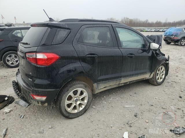 2019 Ford Ecosport Se 2019 Black 2.0L CENA pod dom