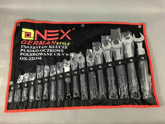 Klucze płasko oczkowe