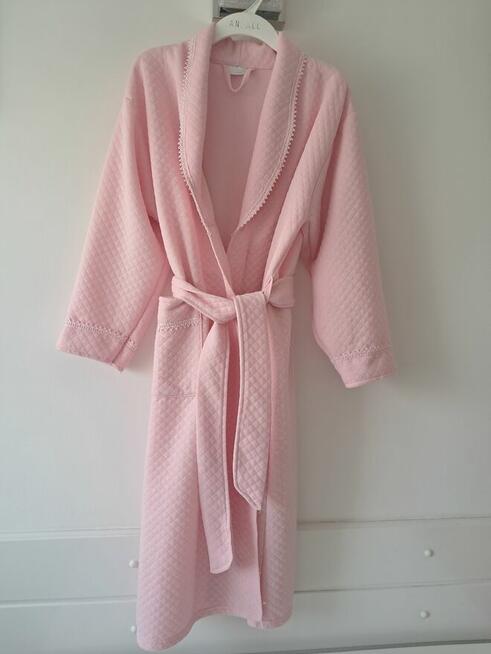 Szlafrok damski różowy „SOVIE”, rozm. XL, do sprzedania