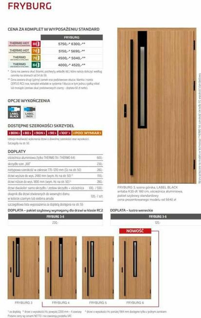 Drzwi stalowe zewnętrzne ERKADO