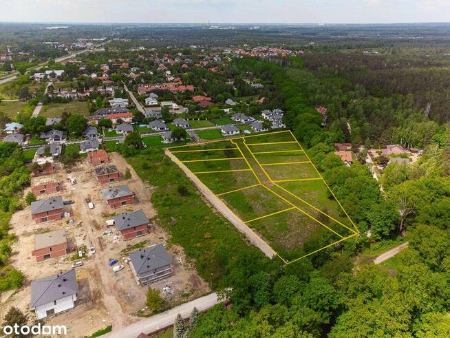 Pod inwestycję bliżniaków-plaża w lesie tuż obok!