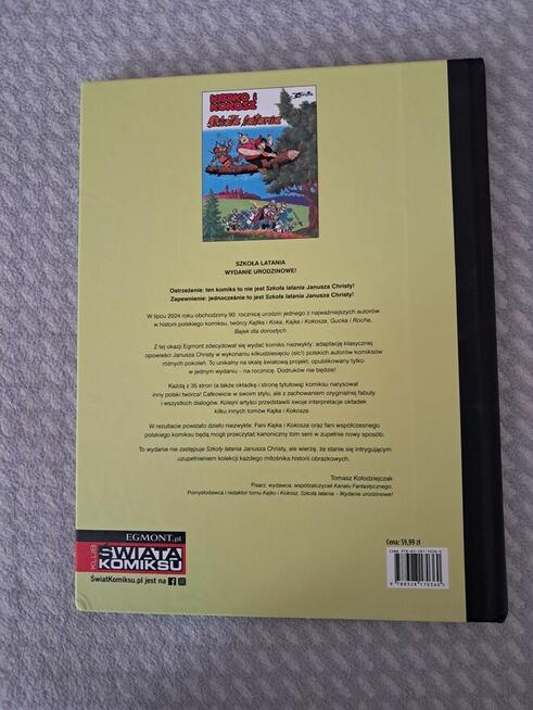 Książka-komiks„Kajko i Kokosz–Szkoła latania” wg J.Christy