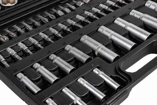 Klucze nasadowe 108 el