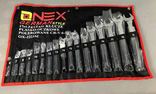 Klucze płasko oczkowe