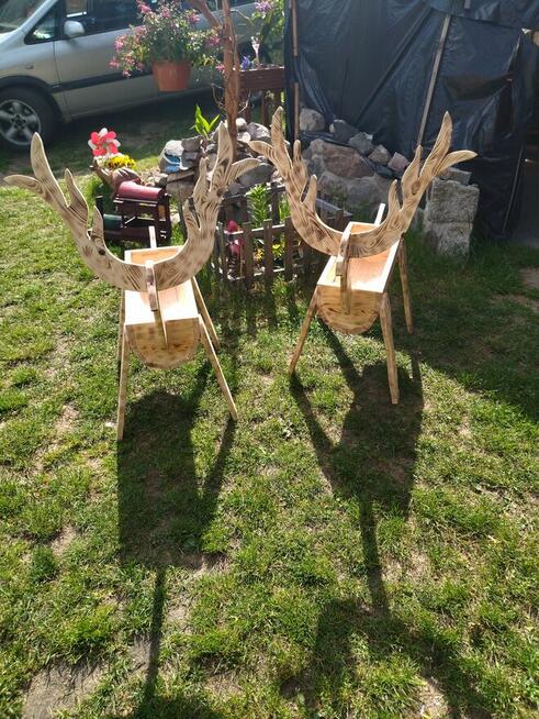 Ławeczki stolyy doniczki