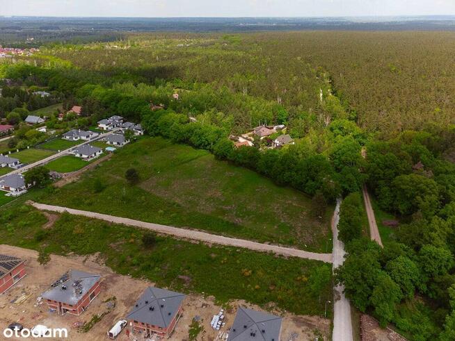 Pod inwestycję bliżniaków-plaża w lesie tuż obok!