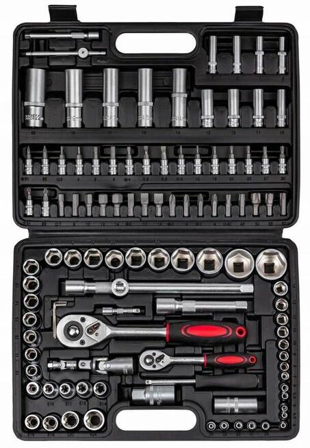 Klucze nasadowe 108 el