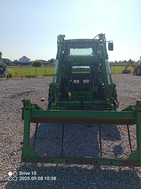 Ciągnik John Deere 6200 z turem