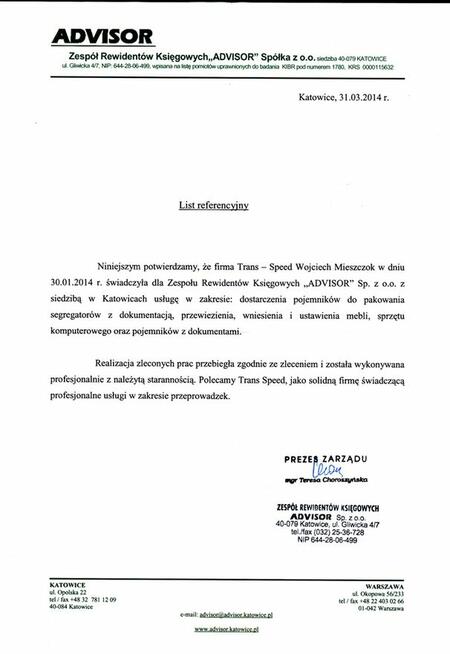 Trans-Speed: Lider Przeprowadzek Katowice i Śląsk