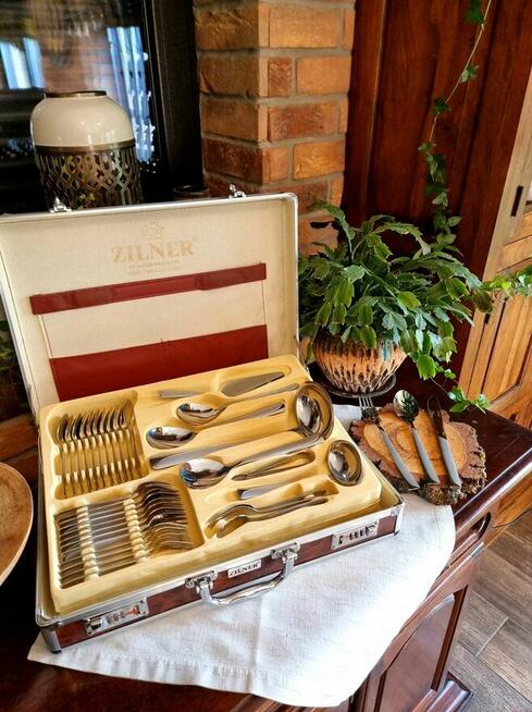 Walizka sztućce na 12 osób