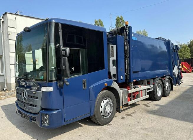 Mercedes Econic 2630 śmieciarka DWIE KOMORY JOAB 20m3 EURO 6