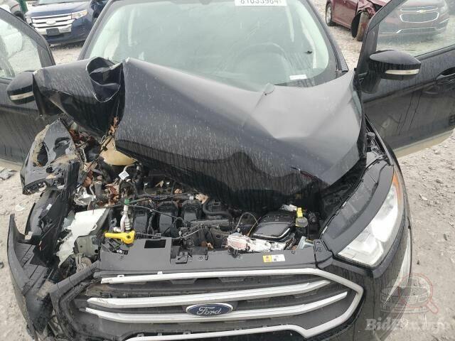 2019 Ford Ecosport Se 2019 Black 2.0L CENA pod dom