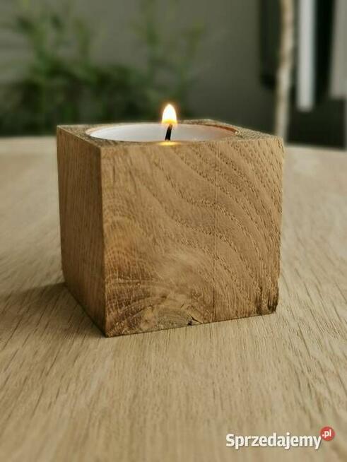 Biurko drewniane z litego dębu na wymiar