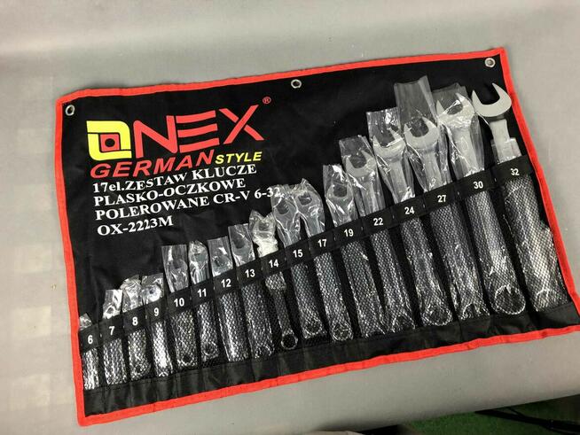 Klucze płasko oczkowe