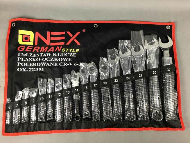 Klucze płasko oczkowe