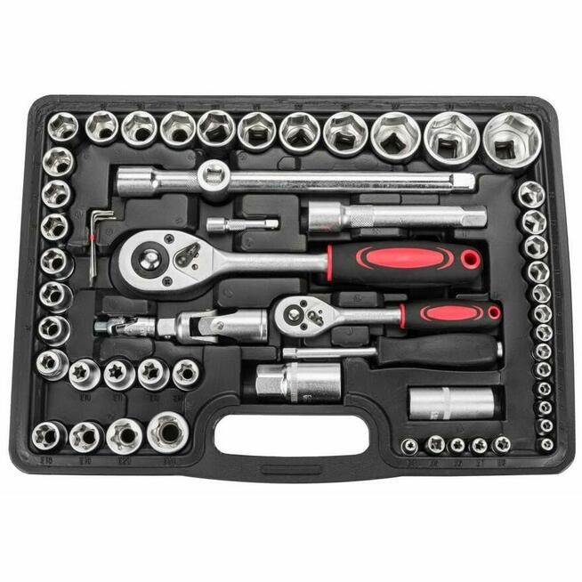 Klucze nasadowe 108 el