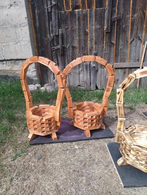 Ławeczki stolyy doniczki