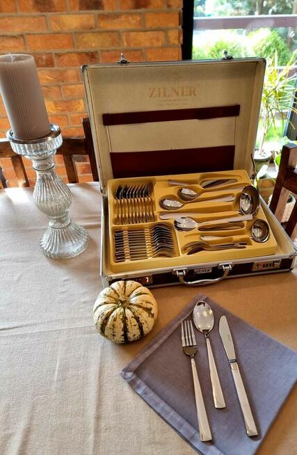 Walizka sztućce na 12 osób
