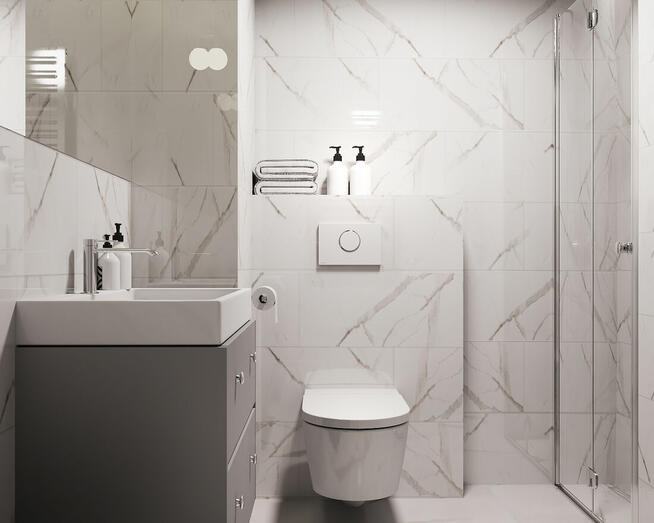 Nowoczesne 3-pokojowe mieszkanie z garażem i komórką lok.