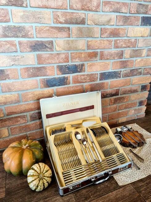 Walizka sztućce na 12 osób