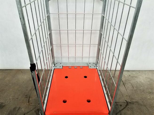 Wózek z HAMULCEM Transportowy Gniazdowy Magazynowy Rollkonte