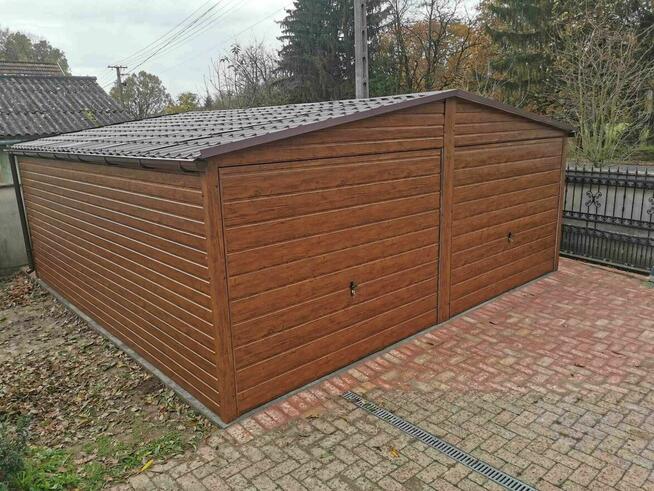 Garaż 7x6 blaszak schowek garaz profil zamknięty