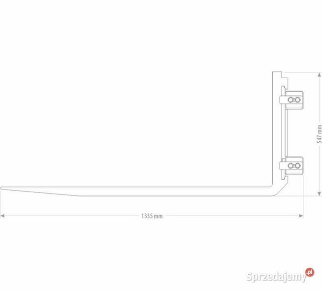 WIDŁY DO PALET 2,0 T