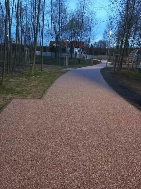 Zakładanie i pielęgnacja ogrodów. Nawierzchnie EPDM i minera