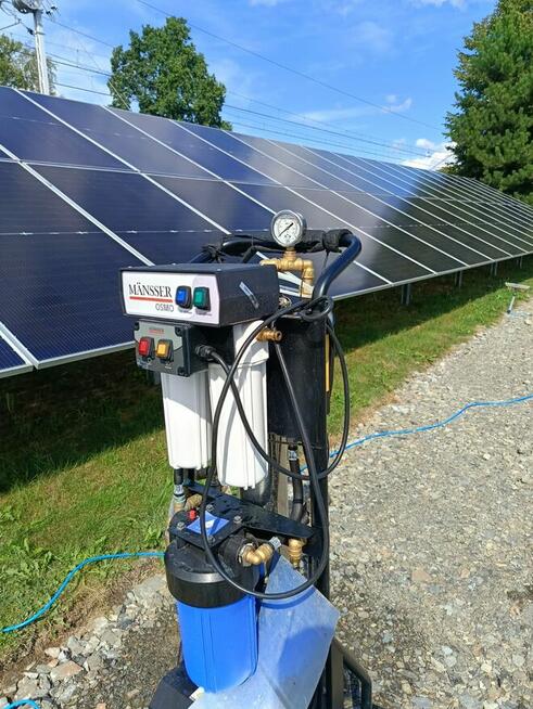 Mycie i pielęgnacja elewacji, paneli PV, okien i innych