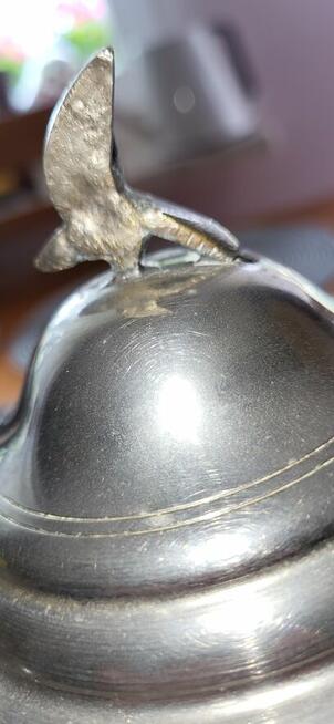 Platerowany srebrem czajnik marokański