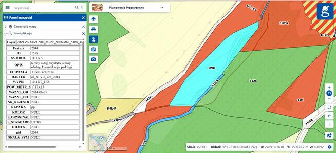Działka o powierzchni 1,65 ha w miejscowości Lutynia