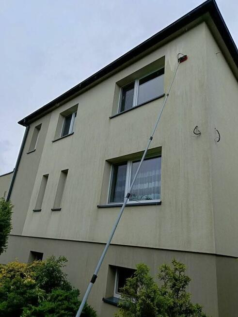 Mycie i pielęgnacja elewacji, paneli PV, okien i innych