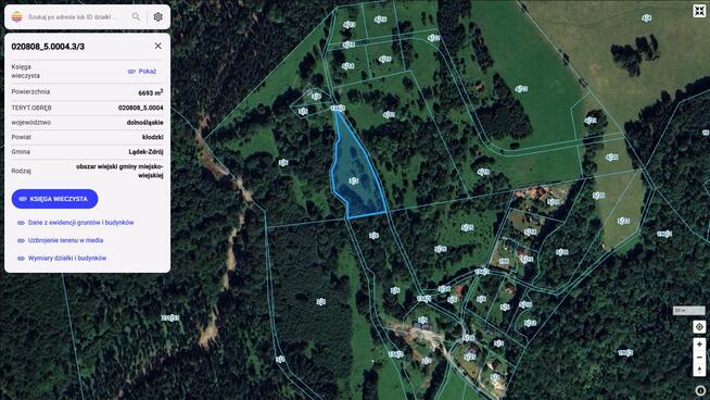 Działka rolno-rekreacyjna z prądem, przy strumyku